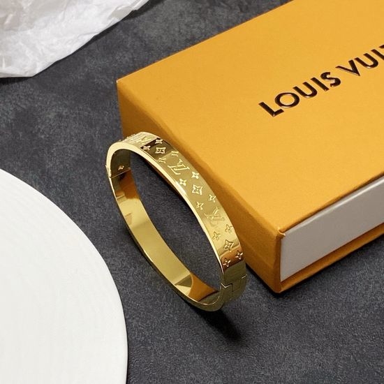 Louis Vuitton LV Unique Design LV Bracelet with Vintage Charm