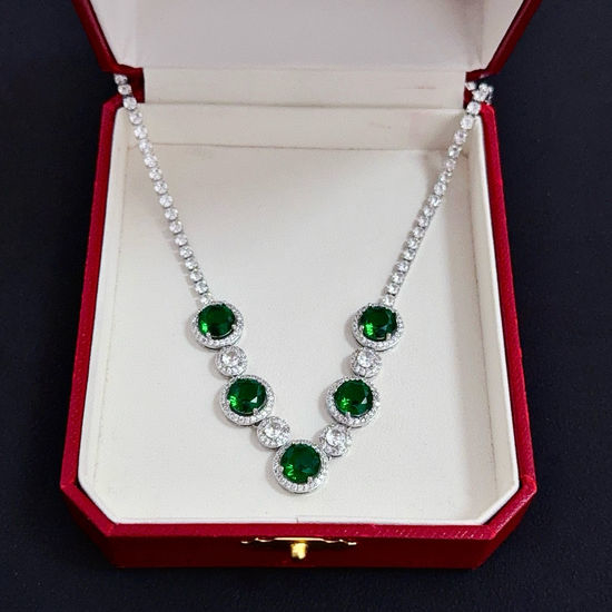 Cartier Classic Inlaid Zircon Elegant Necklace