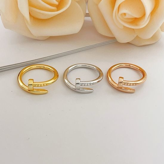 Cartier Stylish Nail Shaped Ring