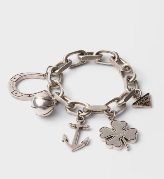 Prada Elegant Woven Cord Bracelet
