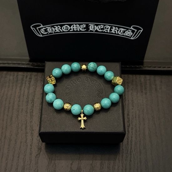 Chrome Hearts Turquoise Beaded Bracelet