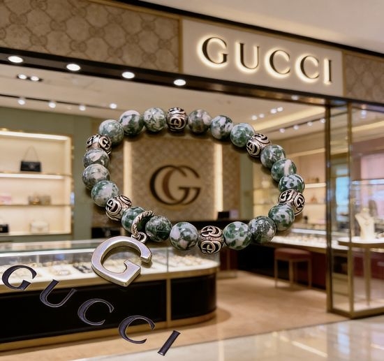 Gucci Vintage Premium Natural Stone Bracelet