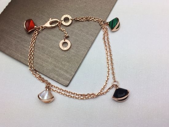 Bvlgari Four Color Fan Shape Bracelet