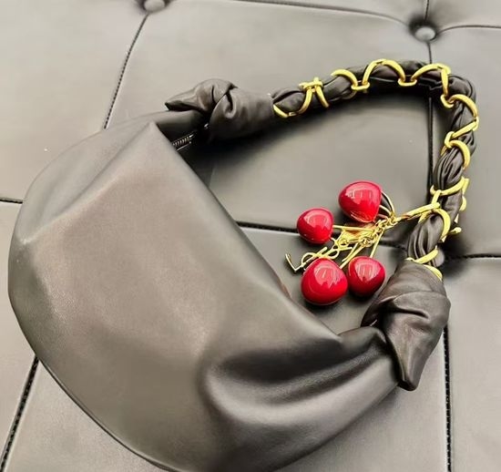 Yves Saint Laurent YSL Cherry Shaped Bag Pendant Ornament