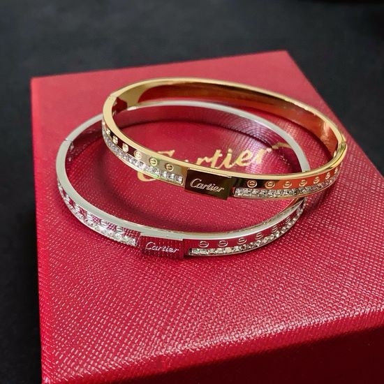 Cartier Diamond Studded Exquisite Bangle