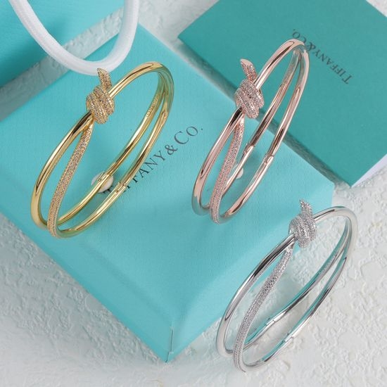 Tiffany & Co. Half Diamond Knot Bracelet
