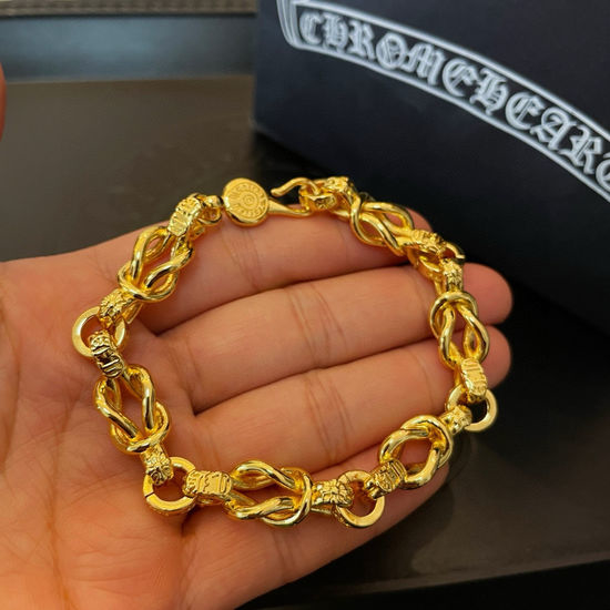 Chrome Hearts Vintage Cross Charm Bracelet