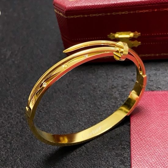 Cartier Nail Design Diamond Bangle