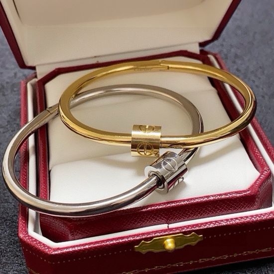 Cartier Twisted Screw Slim Bangle