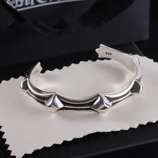 Chrome Hearts Vintage Style Minimalist Bangle