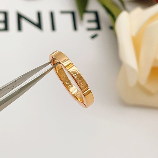 Cartier Refined Polished Rose Gold Ring