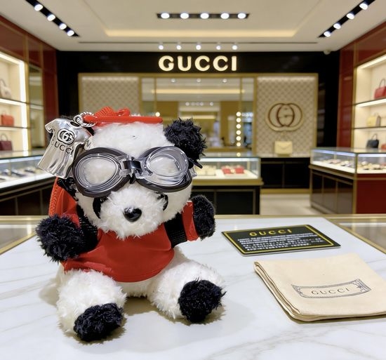 Gucci Classic Pattern Bag Hanging Keychain