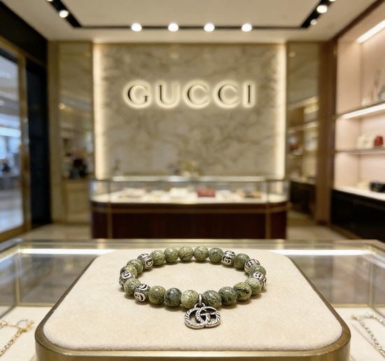 Gucci Gucci Double G Crystal Bracelet, Unique