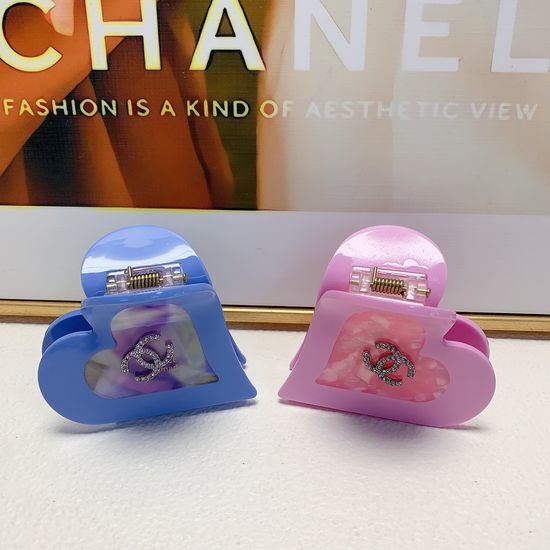 Chanel Acetate Hair Claw Clip Elegant Style