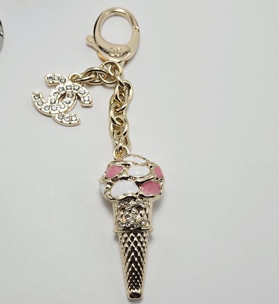 Chanel Keychain Bag Pendant Elegant Classic Accessory