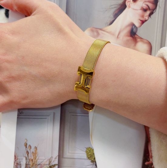 Hermes Exquisite Sparkling Stylish Bangle