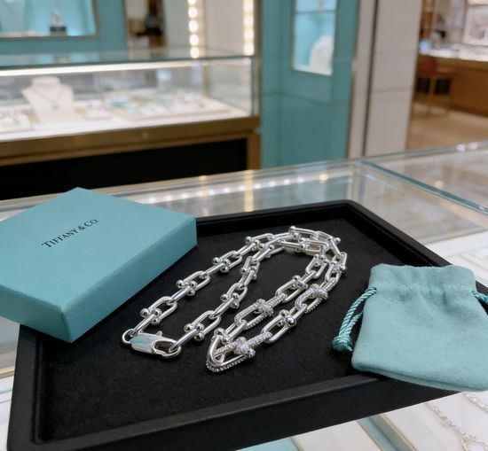 Tiffany & Co. Pink Diamond Vintage Necklace