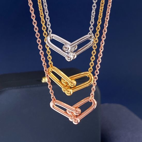 Tiffany & Co. Bamboo Joint Clavicle Chain Necklace