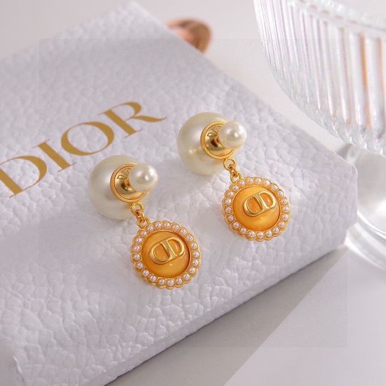 Christian Dior CD Earrings and Studs Set