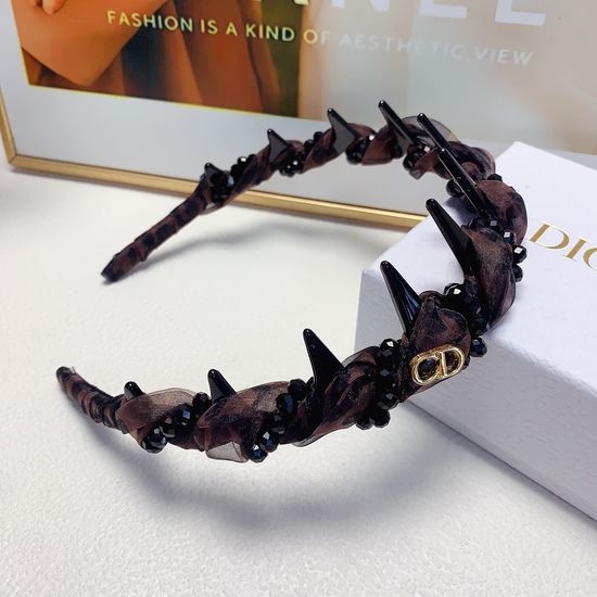 Christian Dior CD Non-slip Elegant Hair Hoop