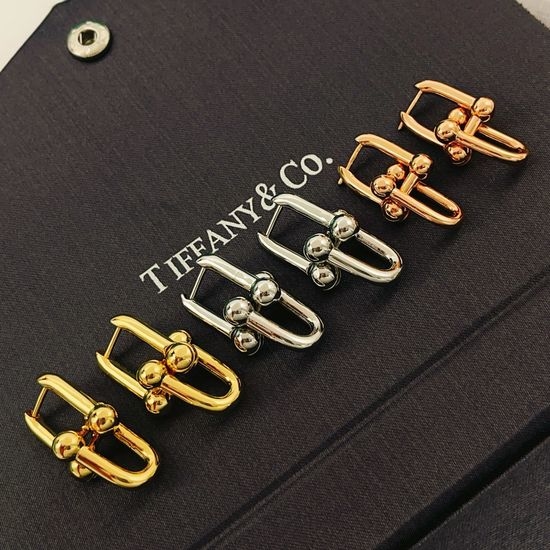 Tiffany & Co. Classic U-shaped Horseshoe Stud Earrings
