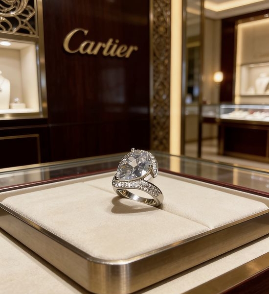 Cartier Classic V Gold Elegant Ring
