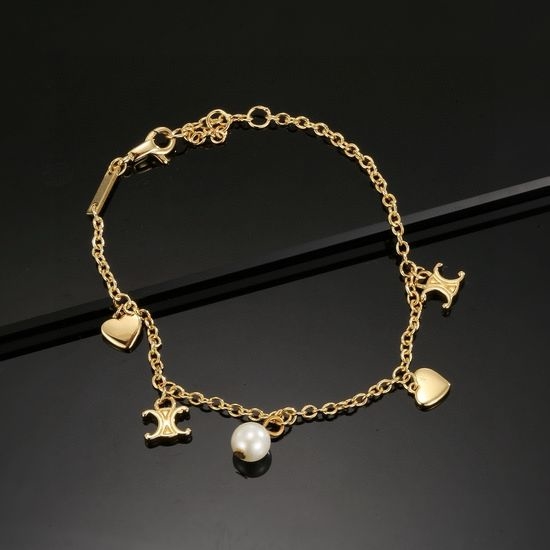 Celine Classic Engraved Casual Bracelet