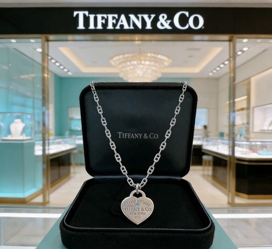 Tiffany & Co. Vintage Silver Pendant Necklace
