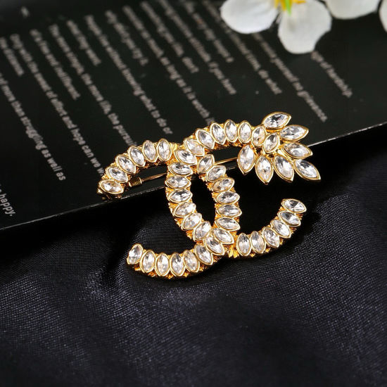 Chanel Diamond Wheat Ear Brooch