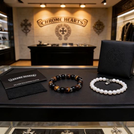 Chrome Hearts Vintage Beaded Bracelet