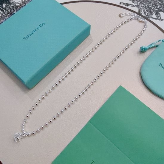Tiffany & Co. Classic Silver Pendant Necklace