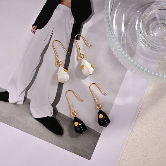 Bottega Veneta BV Unique Design Drop Earrings
