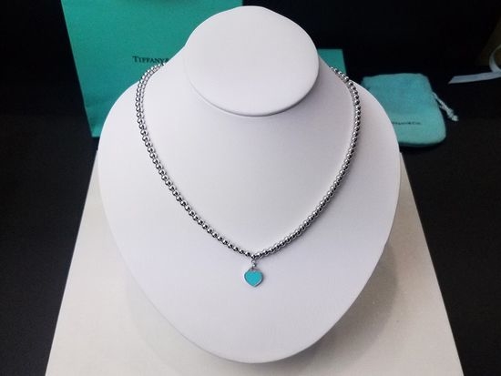 Fendi Tiffany Tricolor Enamel Bead Necklace