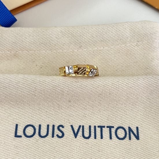 Louis Vuitton LV Retro Unique Design Ring