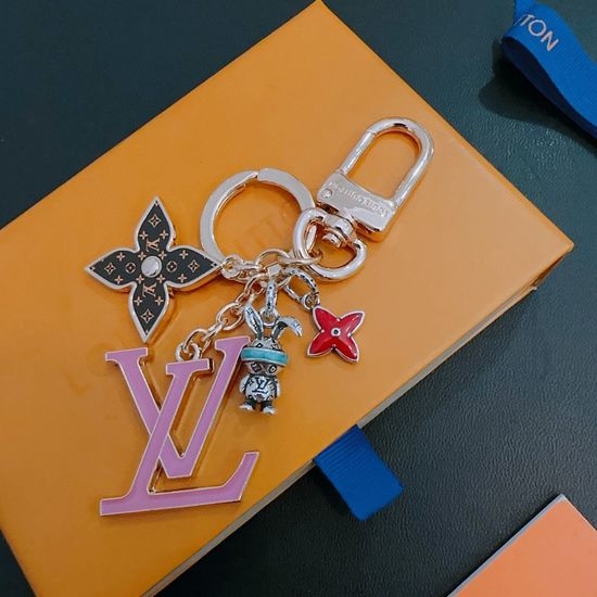 Louis Vuitton LV Vintage Keychain Bag Charm Accessory