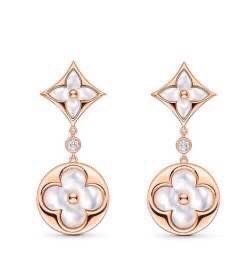 Louis Vuitton LV Clover Design Classic Stud Earrings