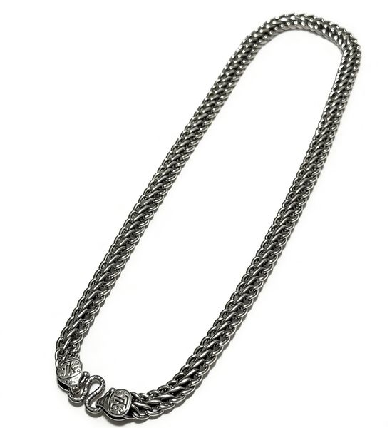 Louis Vuitton LV Retro Distressed All-Match Adjustable Necklace