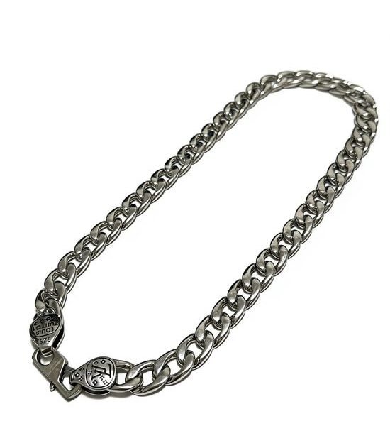 Louis Vuitton LV Retro Distressed All-Match Adjustable Necklace