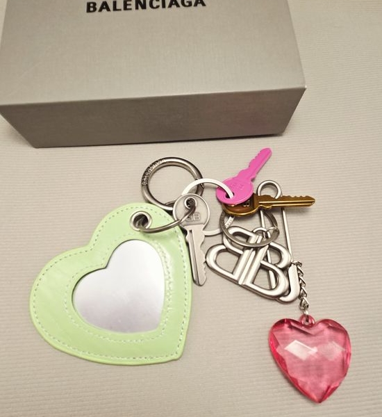 Balenciaga Multi-element Keychain Bag Pendant