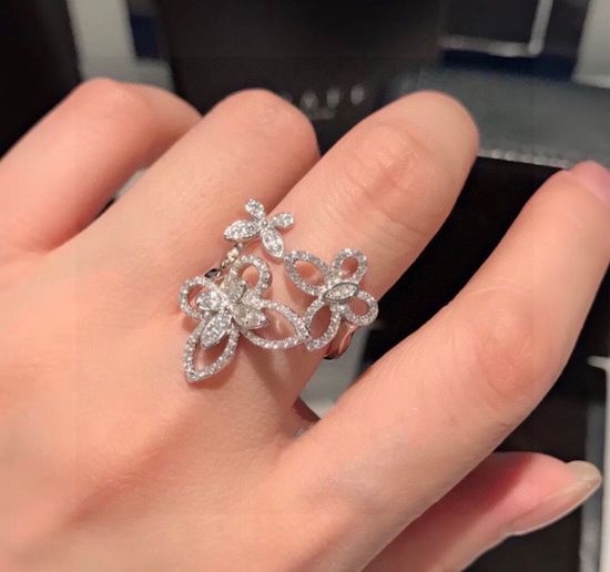 Polo Ralph Lauren Adjustable Butterfly Shape Delicate Ring