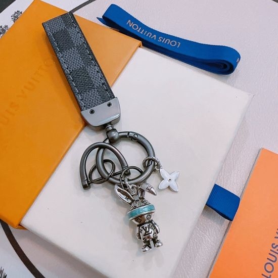 Louis Vuitton LV Vintage Finish Bag Charm Key Chain