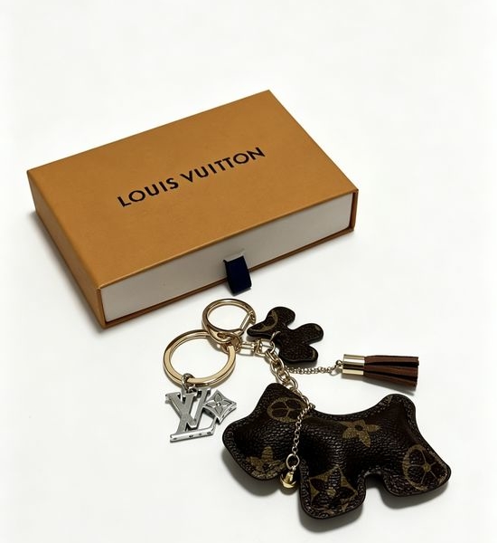 Louis Vuitton LV Vintage Bag Charm Keychain Stylish Accessory