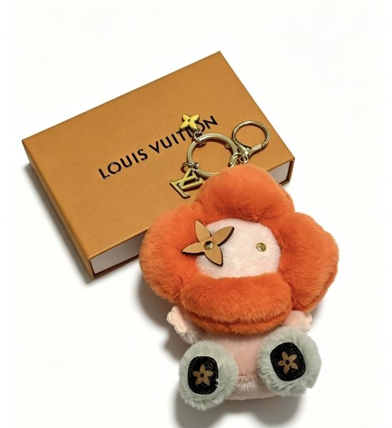 Louis Vuitton LV Vintage Finish Keychain Bag Pendant