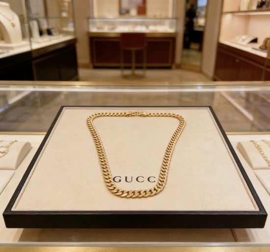 Gucci Fade Resistant Classic Chain Necklace Fashion Jewelry
