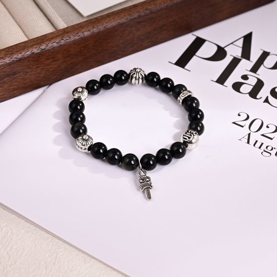Chrome Hearts Cross Style Daily Bracelet