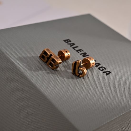 Balenciaga Vintage Style Unique Design Earrings