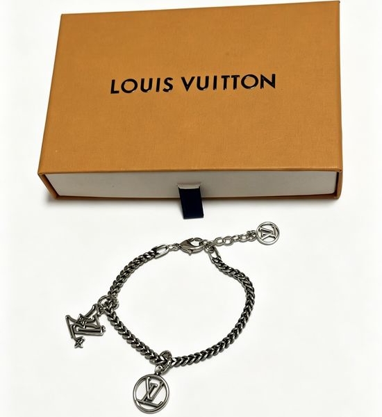 Louis Vuitton LV Vintage Cuban Chain Bracelet