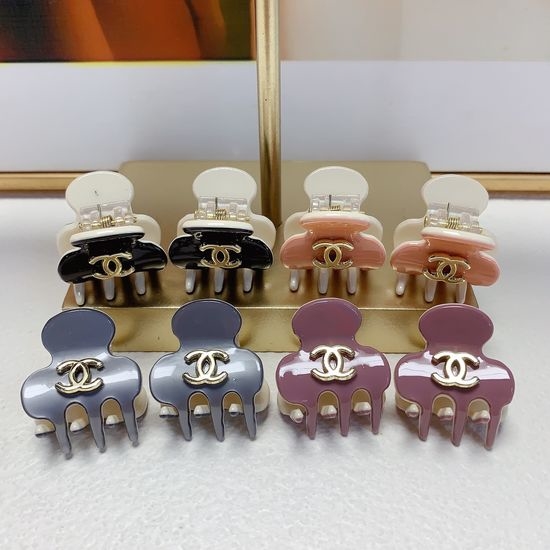 Chanel Small Size Hair Claw Pair for Daily