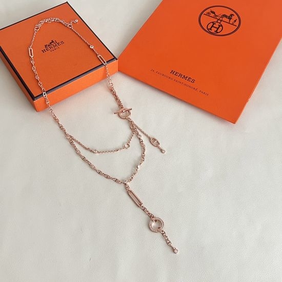 Hermes Exquisite Luxury Shiny Elegant Necklace