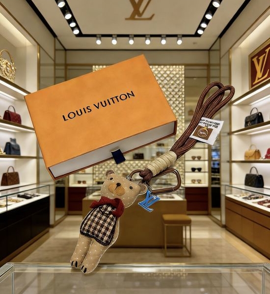 Louis Vuitton LV Vintage Keychain Bag Charm Accessory